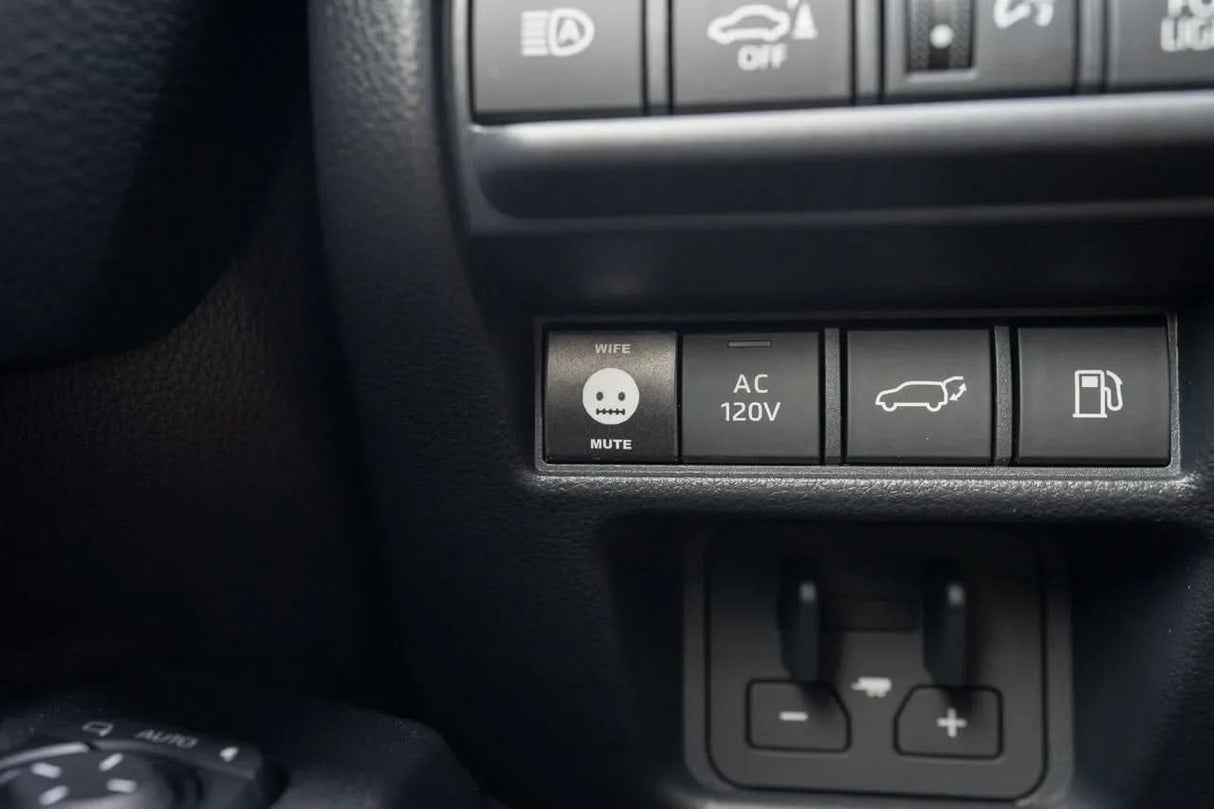 Ejecto Seato Blank Button Overlay - 2024+ Land Cruiser / Tacoma / 2025+ 4Runner