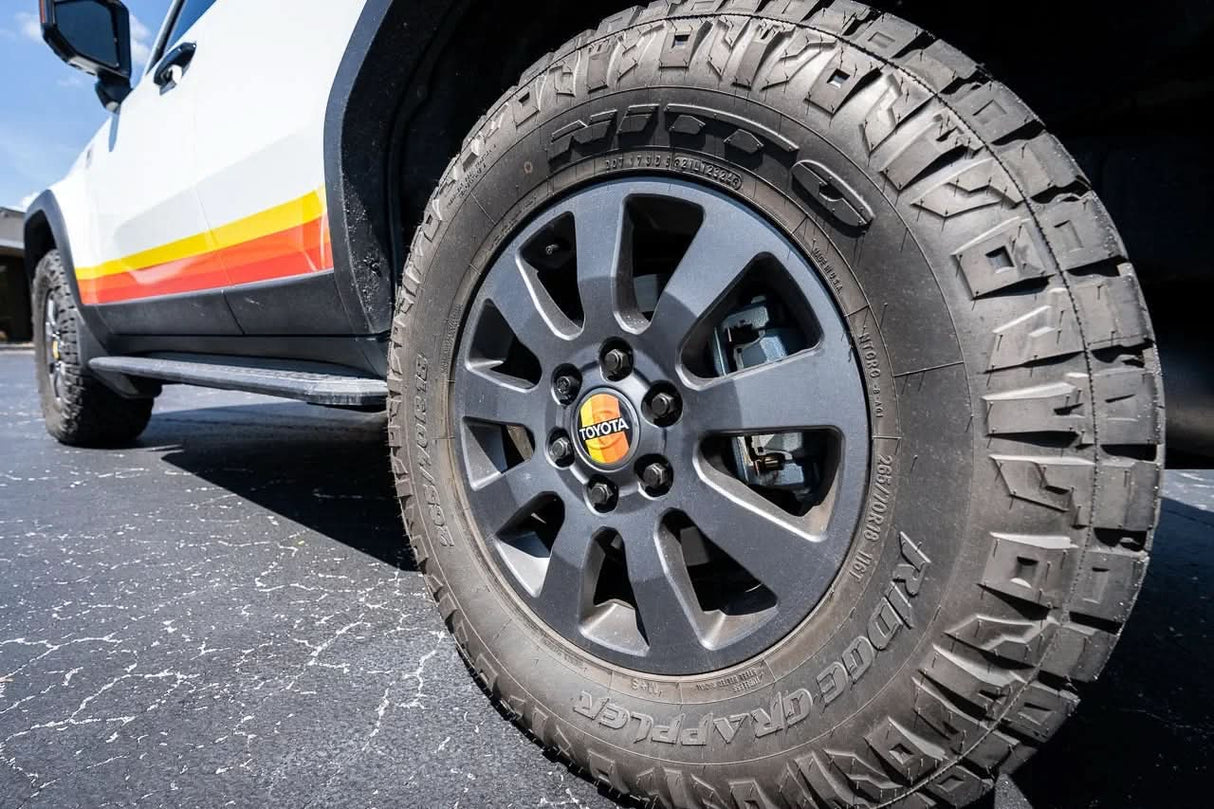 OEM Wheel Cap Overlays - 2024+ Land Cruiser / Tacoma / 2025+ 4Runner