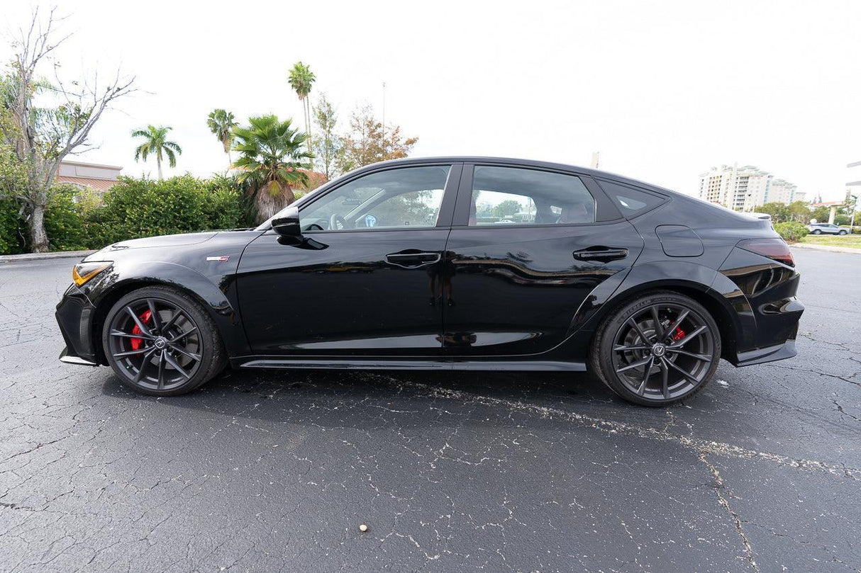 3D Carbon A Pillar Triangle Overlays - 2023+ Integra / 2022+ Civic