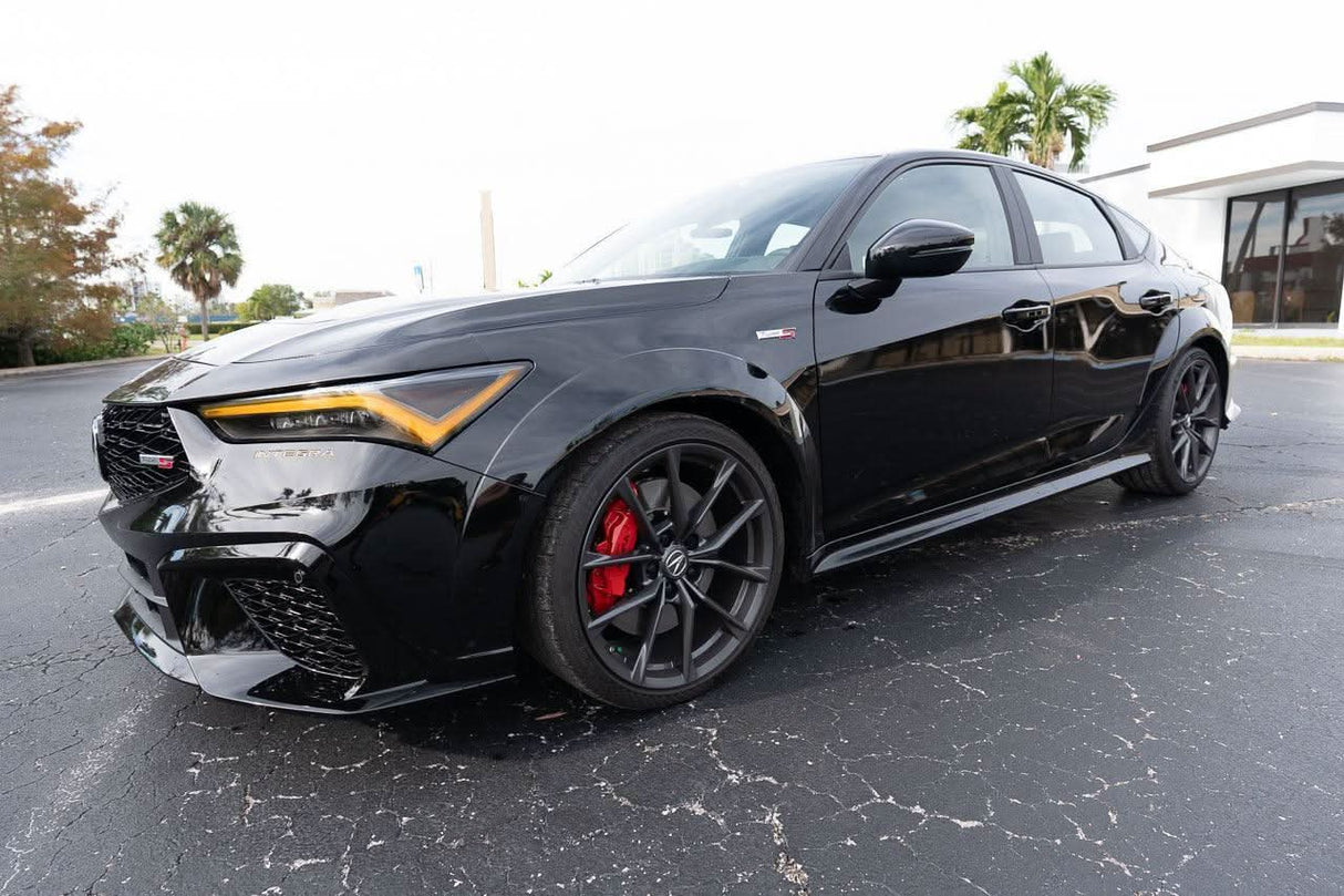 3D Carbon A Pillar Triangle Overlays - 2023+ Integra / 2022+ Civic