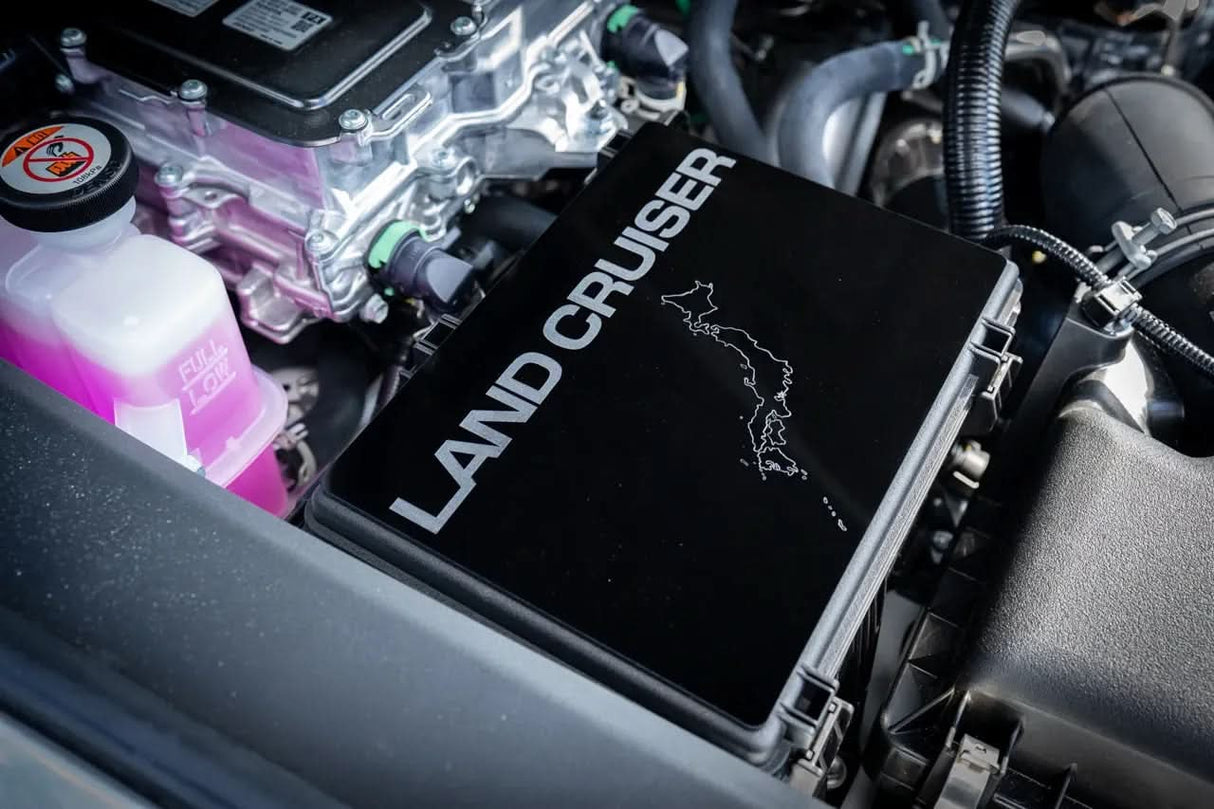 Passenger Side Fuse Box Acrylic Plate - 2024+ Land Cruiser