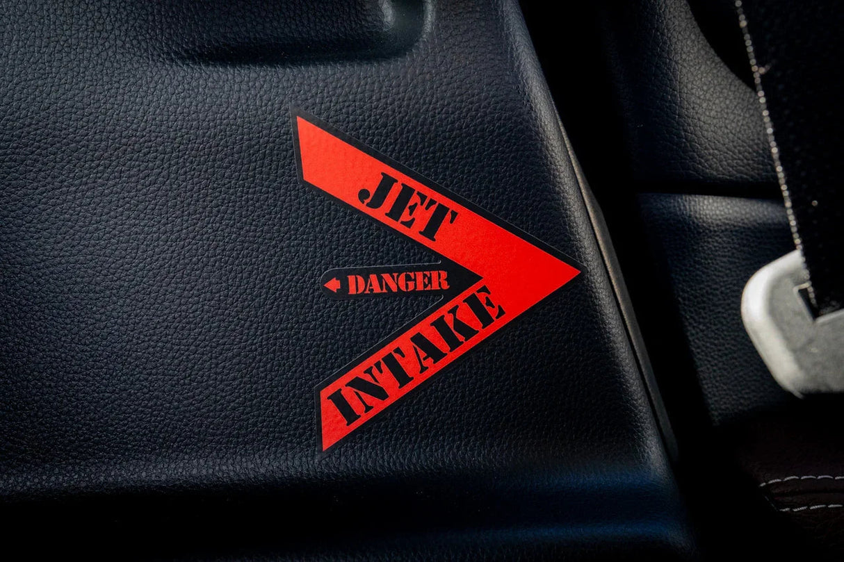 Intake Warning Stickers - 2024+ Land Cruiser