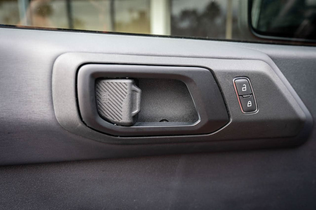 Solid Color Interior Door Handle Overlays (Printed Series) - 2021+ Bronco
