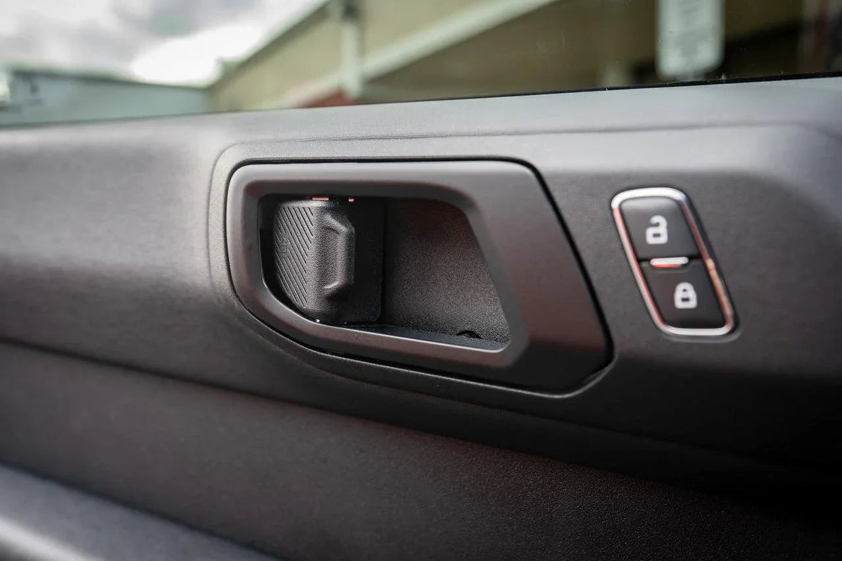 Solid Color Interior Door Handle Overlays (Printed Series) - 2021+ Bronco