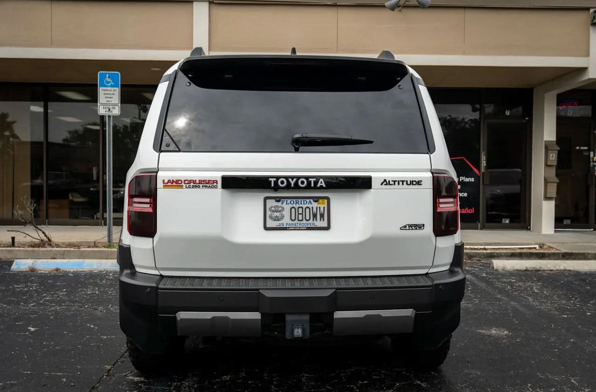 ALTITUDE LC 250 Acrylic Laser Series Tailgate Badge - 2024+ Land Cruiser