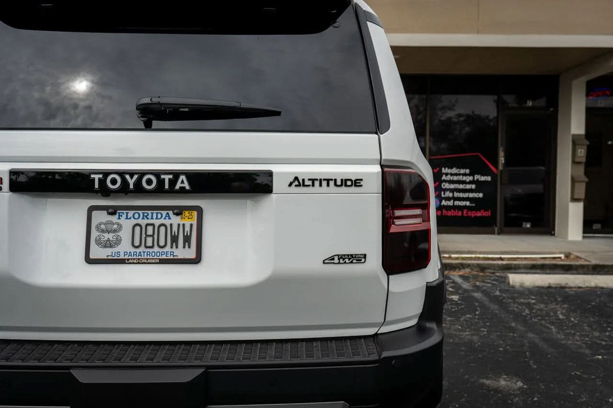 ALTITUDE LC 250 Acrylic Laser Series Tailgate Badge - 2024+ Land Cruiser