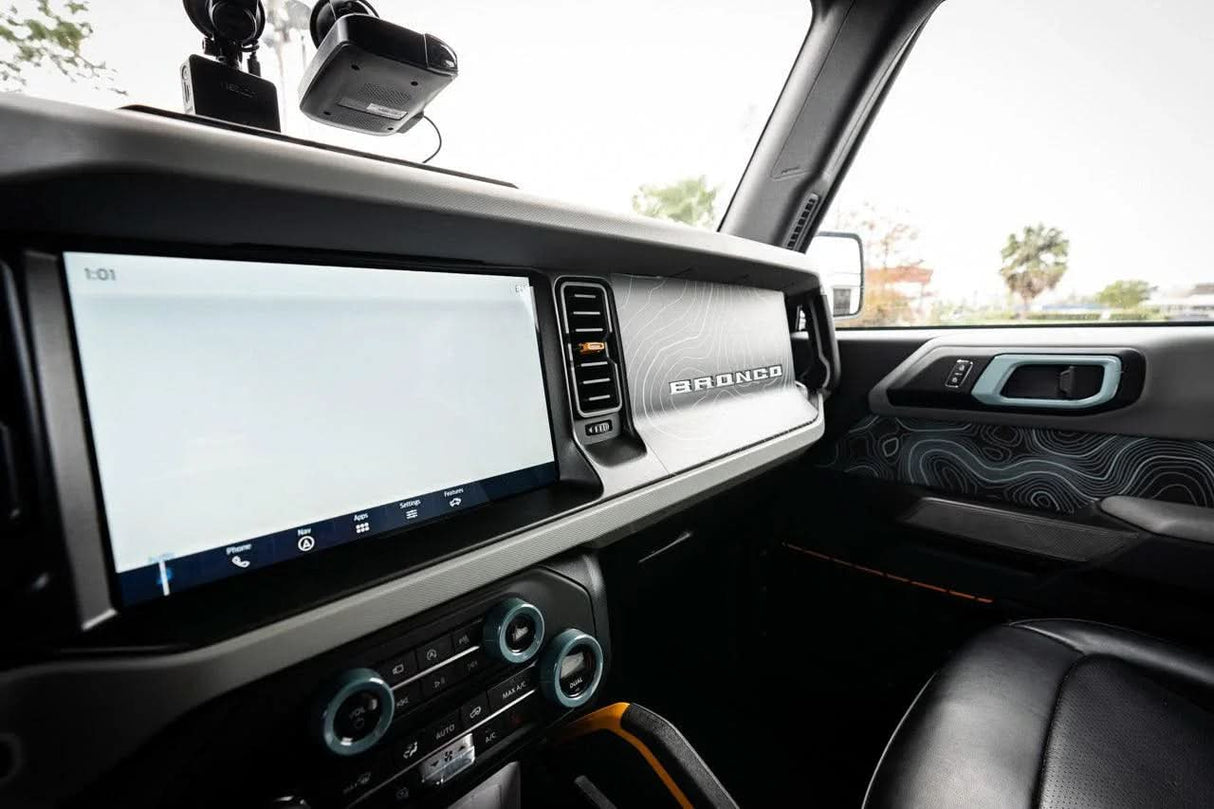Topo 3 Piece Dash Kit (Printed Series) - 2021+ Bronco