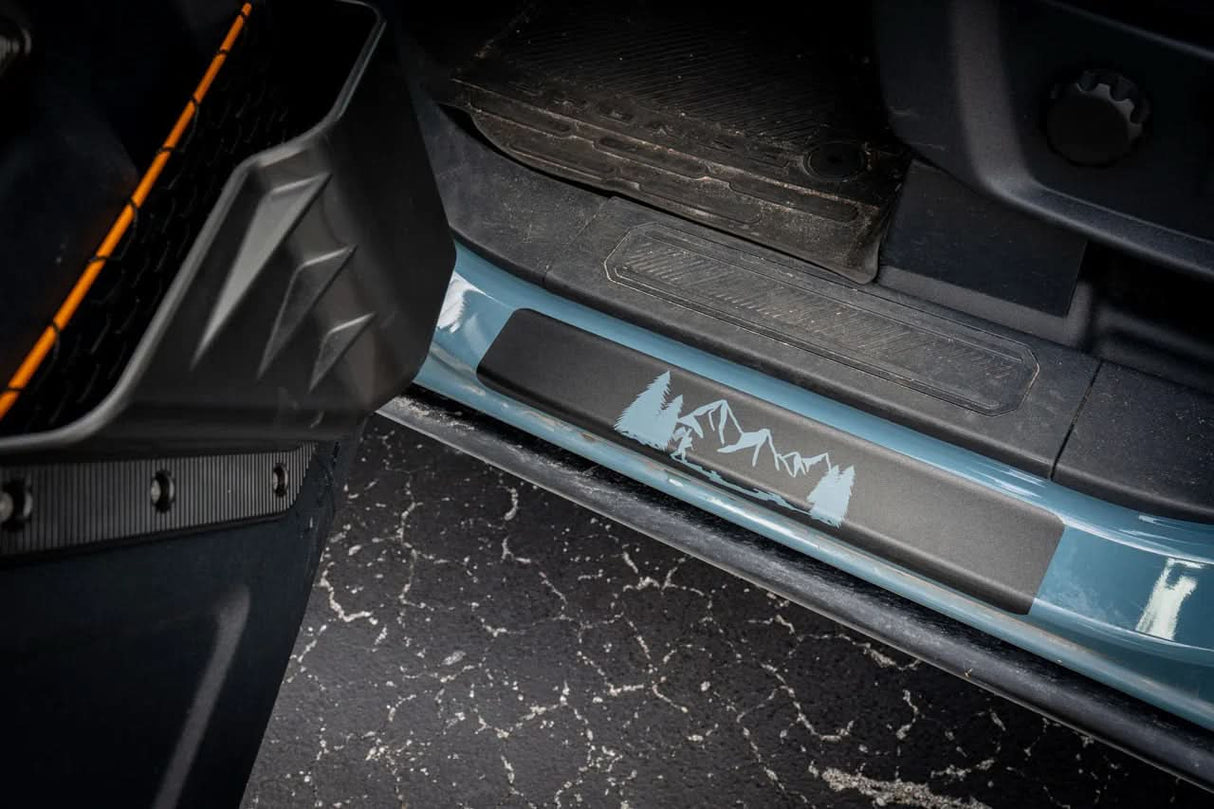 Croc Strips Door Sill Protectors - 2021+ Bronco