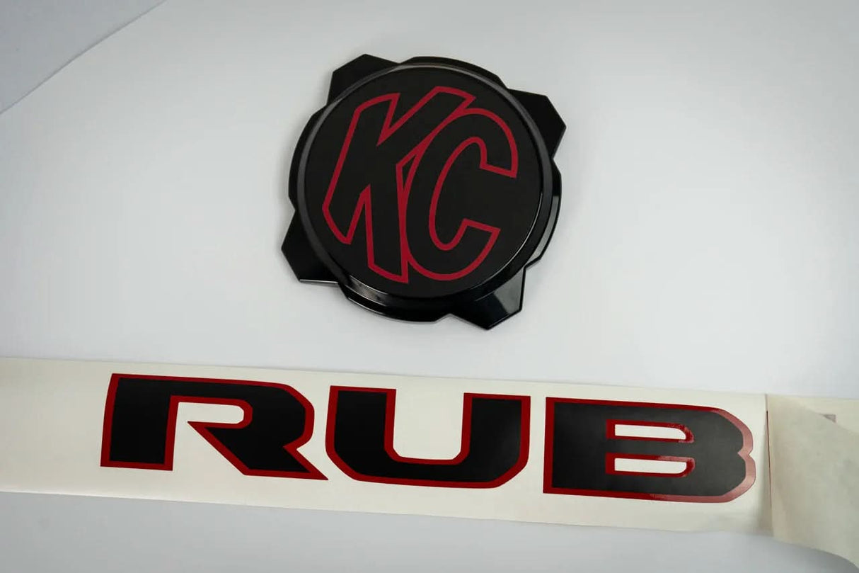 KC HiLITES Era 4 ROUND Series Light Cover Overlays - Universal