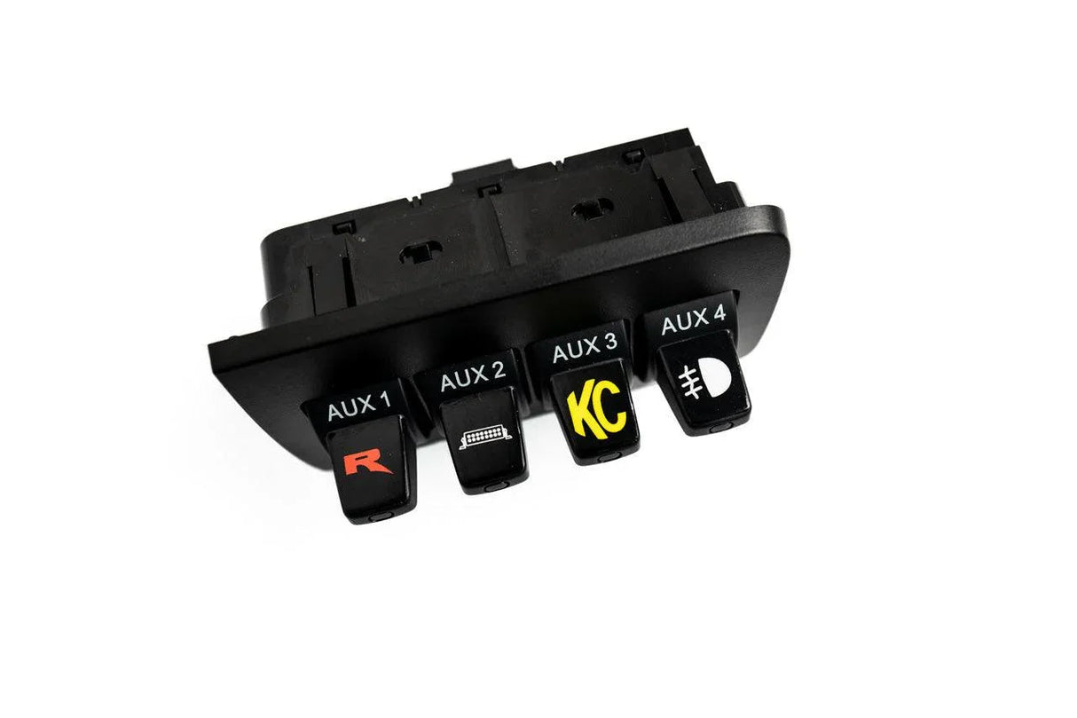 Printed Series Auxiliary Switch Labels (Upfitter) - 2010-2014 F-150 / 2015+ Transit / 2011-2016 Super Duty