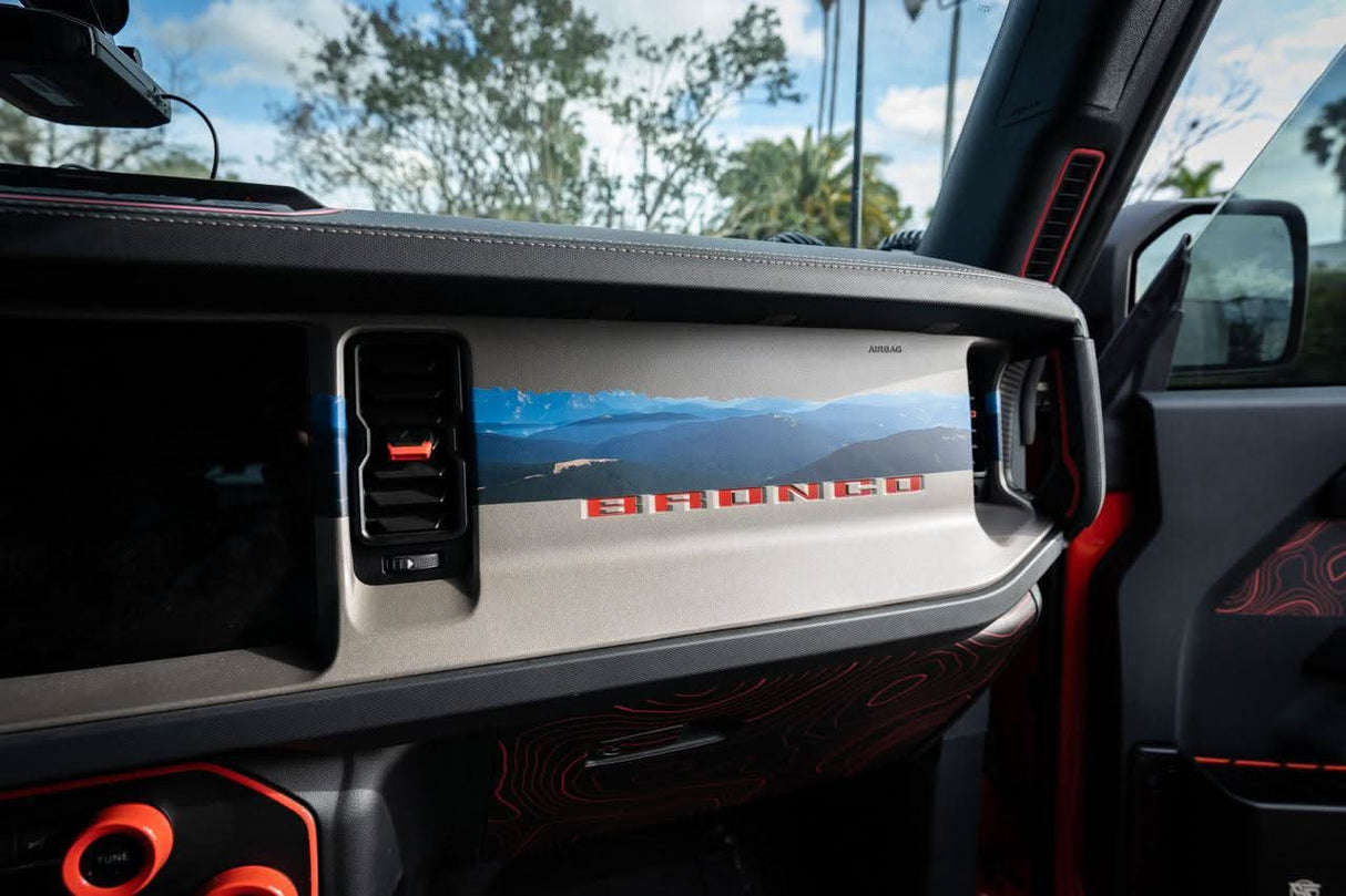 Infinity Landscape 3 Piece Dash Kit (Printed Series) - 2021+ Bronco
