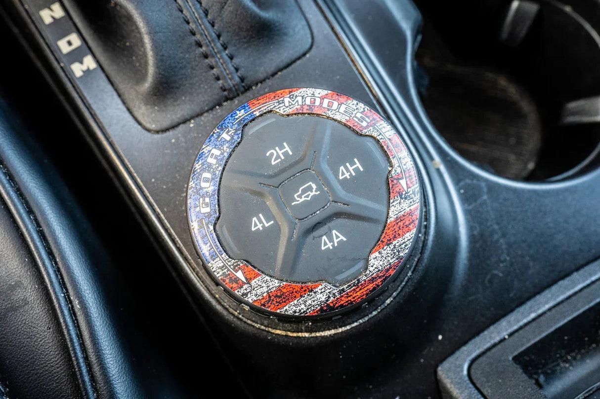 Freedom Series GOAT Mode Dial Ring Overlay - 2021+ Bronco