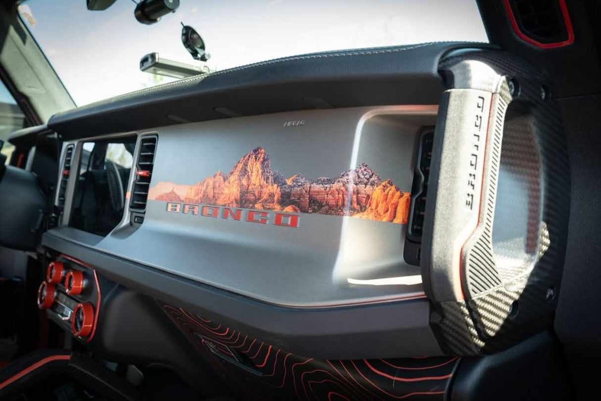 Infinity Landscape 3 Piece Dash Kit (Printed Series) - 2021+ Bronco