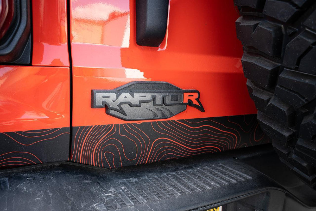 R Inlay for Tailgate Emblem - 2022+ Bronco Raptor