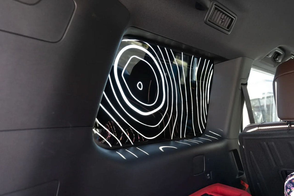 Topographic Rear Window Overlay V2 - 2024+ Land Cruiser