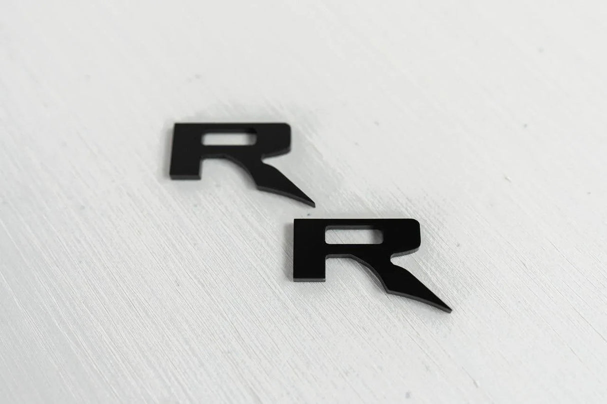 R Inlay for Hood Emblems - 2022+ Bronco Raptor
