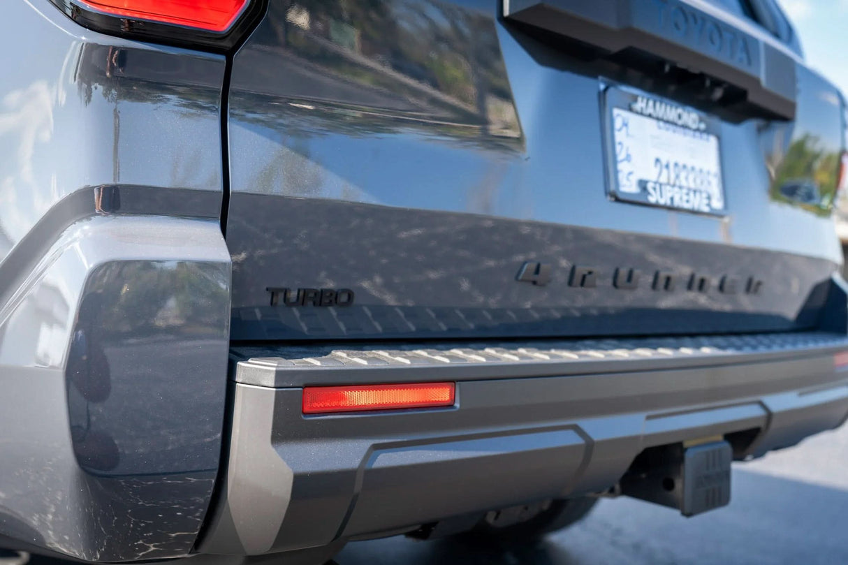 TURBO Acrylic Laser Series Tailgate Badge - 2024+ Land Cruiser / Tacoma / 2025+ 4Runner