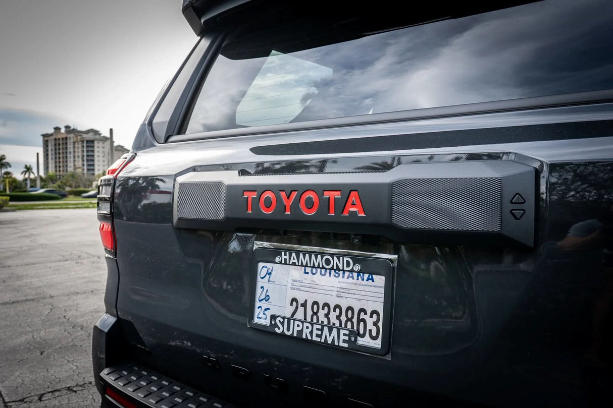 TOYOTA Rear Hatch Liftgate Emblem Inlays - 2025+ 4Runner