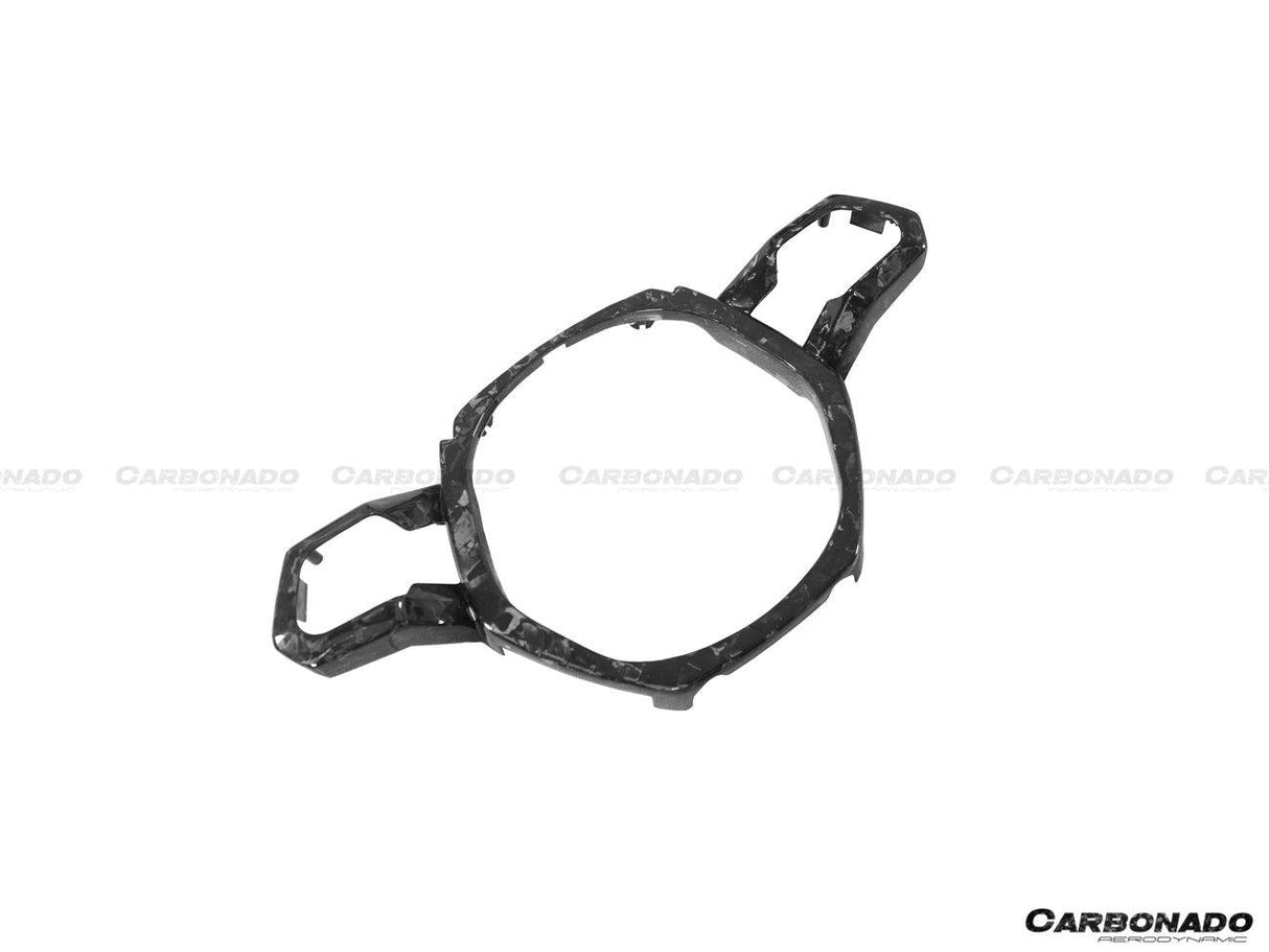2015-2019 Lamborghini Huracan LP610 LP580 EVO OEM Style Autoclave Carbon Fiber Center Steering Wheel Trim