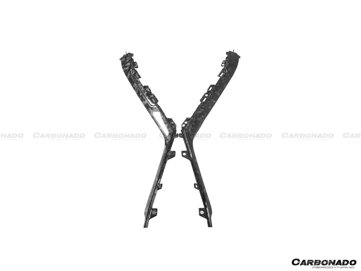2015-2019 Lamborghini Huracan LP610 LP580 EVO OEM Style Autoclave Carbon Fiber Center Console Border Trim