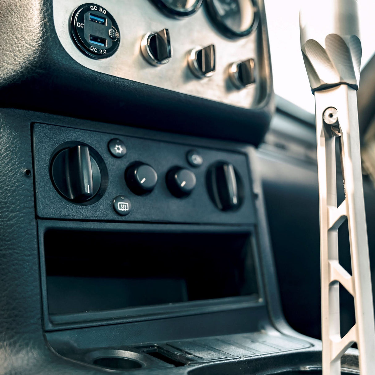 BMW E36 AC RELOCATE PANEL - K2 Industries