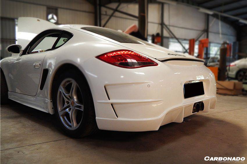 2009-2012 Porsche Cayman 987 TA2 Style Rear Bumper