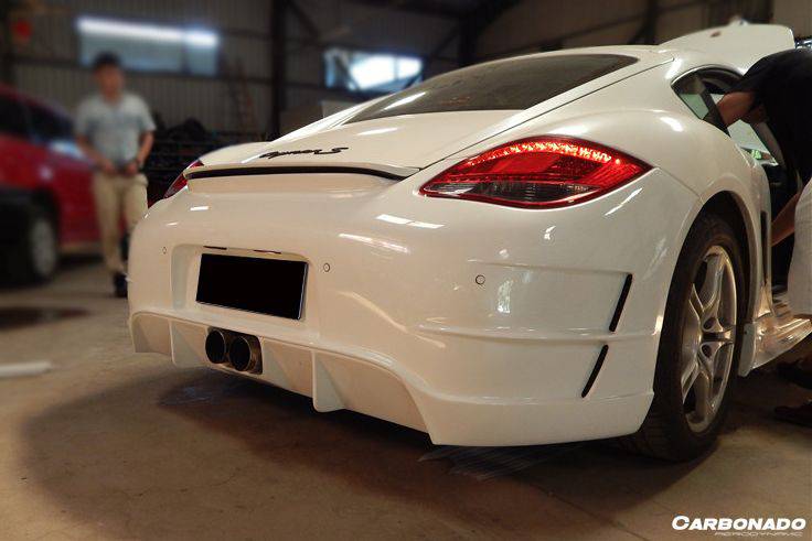 2009-2012 Porsche Cayman 987 TA2 Style Rear Bumper