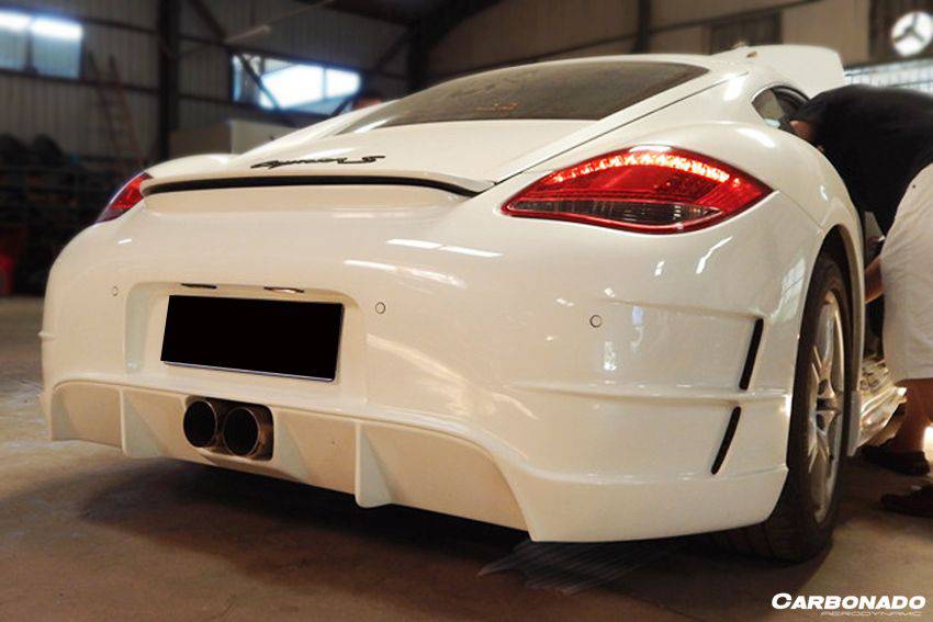 2009-2012 Porsche Cayman 987 TA2 Style Rear Bumper