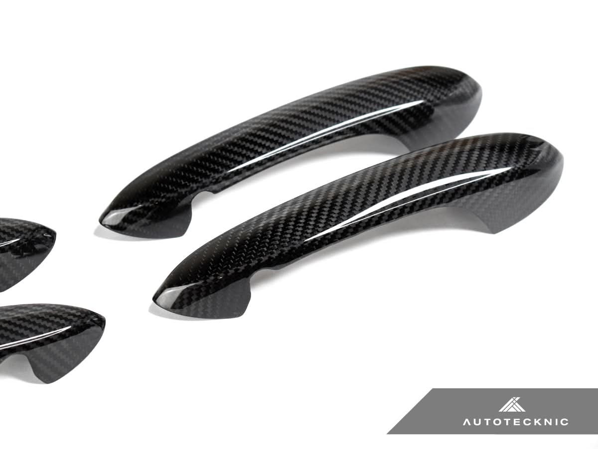 AutoTecknic Dry Carbon Door Handle Trim Set - G82 M4 Coupe | G83 M4 Convertible