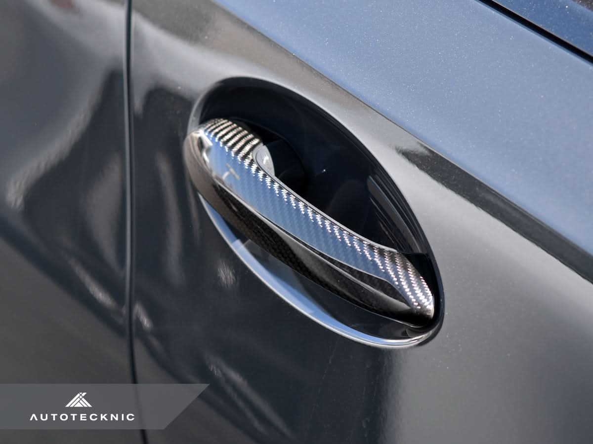 AutoTecknic Dry Carbon Door Handle Trim Set - BMW G14 8-Series Convertible | G15 8-Series Coupe
