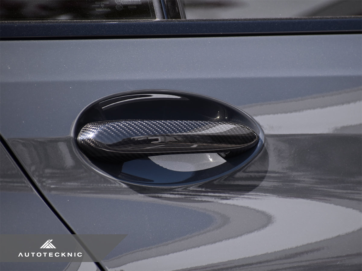 AutoTecknic Dry Carbon Door Handle Trim Set - F95 X5M | F96 X6M