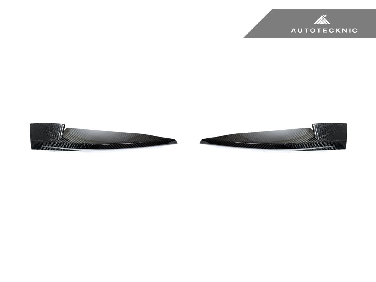 AutoTecknic Dry Carbon Front Aero Splitter Set - BMW G80 M3 | G82/ G83 M4