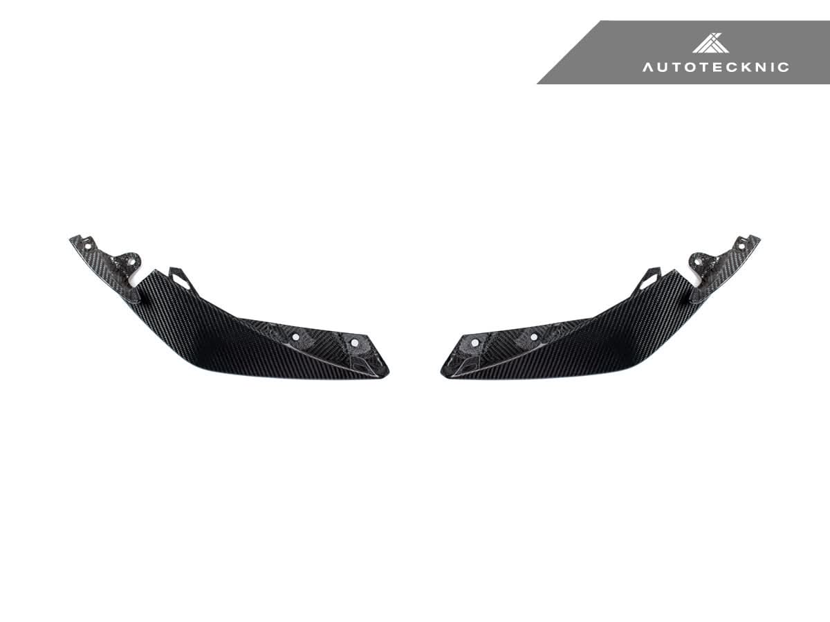 AutoTecknic Dry Carbon Front Aero Splitter Set - BMW G80 M3 | G82/ G83 M4
