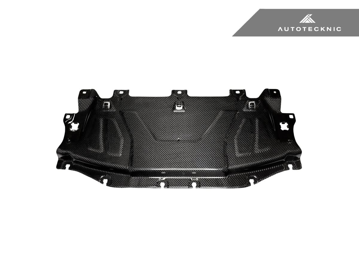 AutoTecknic Dry Carbon Fiber Cooling Shroud - Toyota A90 Supra