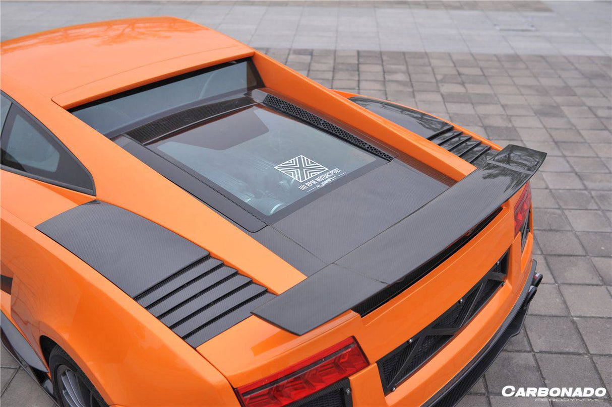 2004-2008 Lamborghini Gallardo Coupe OEM Style Carbon Fiber Heat Extract | Fits Gallardo Coupe, Gallardo SE, Superleggera