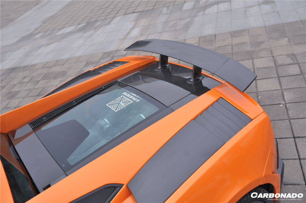 2004-2008 Lamborghini Gallardo Coupe OEM Style Carbon Fiber Heat Extract | Fits Gallardo Coupe, Gallardo SE, Superleggera