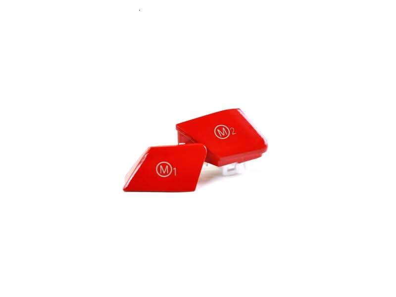 AutoTecknic Bright Red M1/ M2 Button Set - BMW F10 M5 LCI