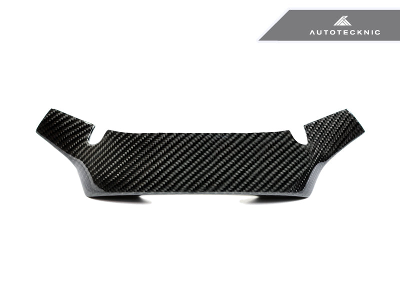 AutoTecknic Replacement Carbon Steering Wheel Top Cover - BMW F90 M5