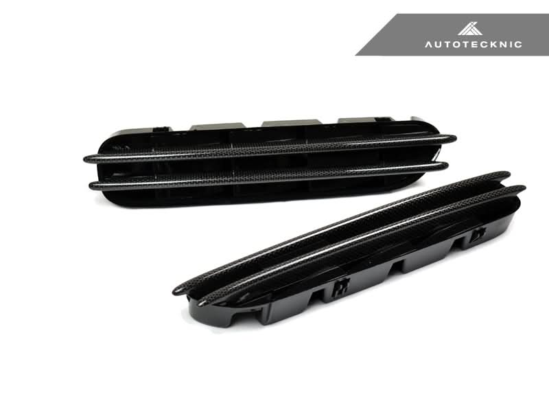 AutoTecknic Replacement Carbon Fiber Fender Gills - BMW E60 M5