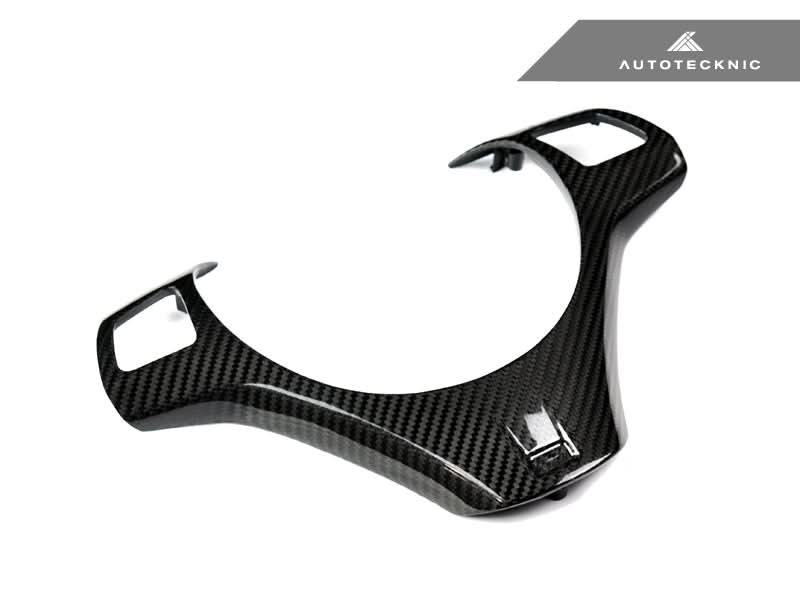 AutoTecknic Carbon Fiber Steering Wheel Trim - BMW E9X M3 | E82 1M Coupe