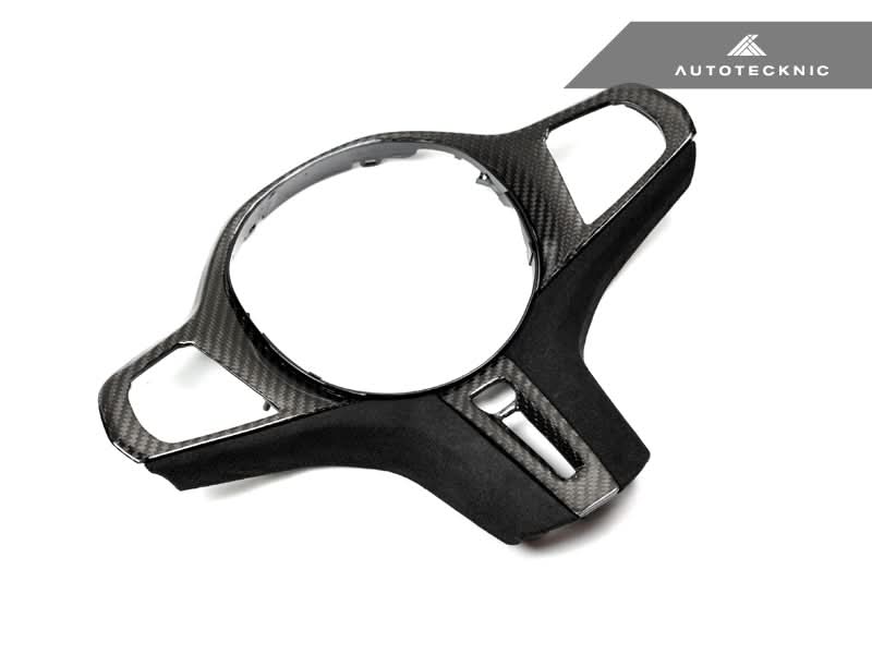 AutoTecknic Carbon Alcantara Steering Wheel Trim - BMW G05 X5 | G06 X6 | G07 X7