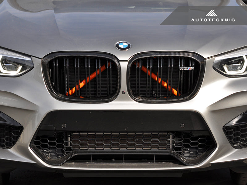 AutoTecknic Replacement Dry Carbon Grille Surround Set - F97 X3M | F98 X4M