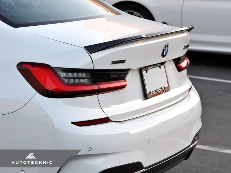 AutoTecknic Dry Carbon Competition Plus Trunk Spoiler - BMW G20 3-Series