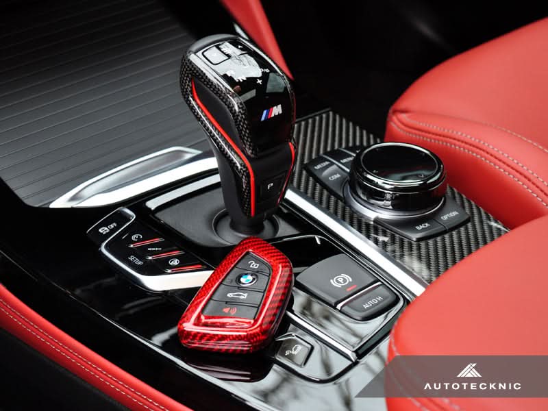 AutoTecknic Dry Carbon Remote Key Case - BMW F85 X5M | F86 X6M | F15 X5 | F16 X6