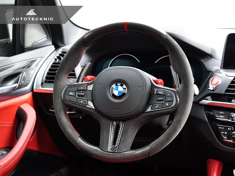 AutoTecknic Replacement Carbon Steering Wheel - BMW G01 X3 | G02 X4