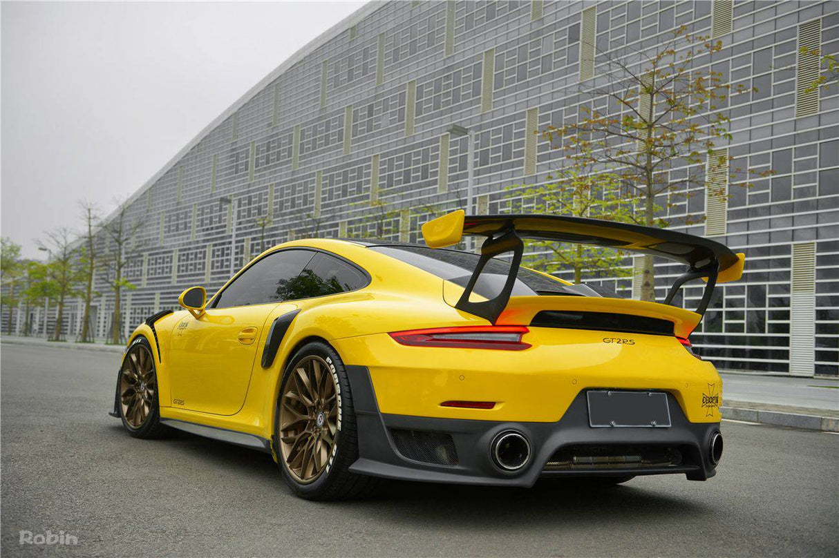 2012-2015 Porsche 911 991.1 Carrera S GT2RS Style Rear Bumper (Need Change 991.2 Tailight)