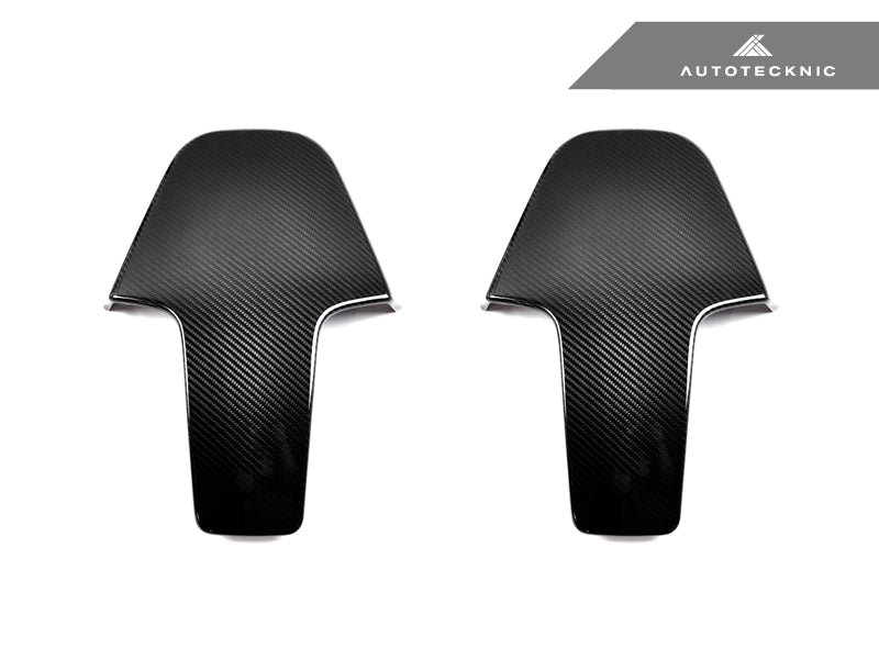 AutoTecknic Dry Carbon Seat Back Cover Set - BMW G87 M2