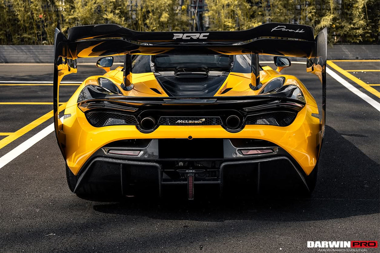 2017-2022 McLaren 720s Se²GTR Trunk Wing with Side Winglets