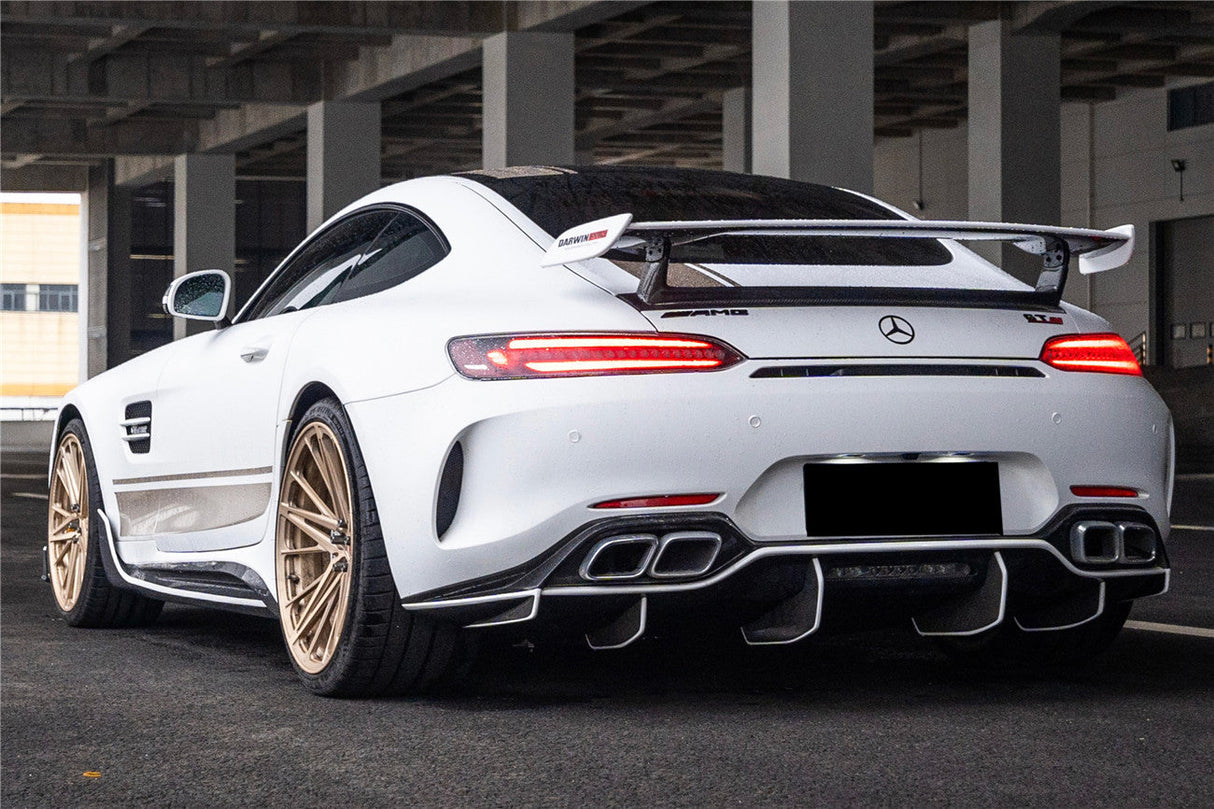 2017-2021 Mercedes Benz AMG GTC Carbon Fiber Rear Diffuser DarwinPRO (IMP Design)
