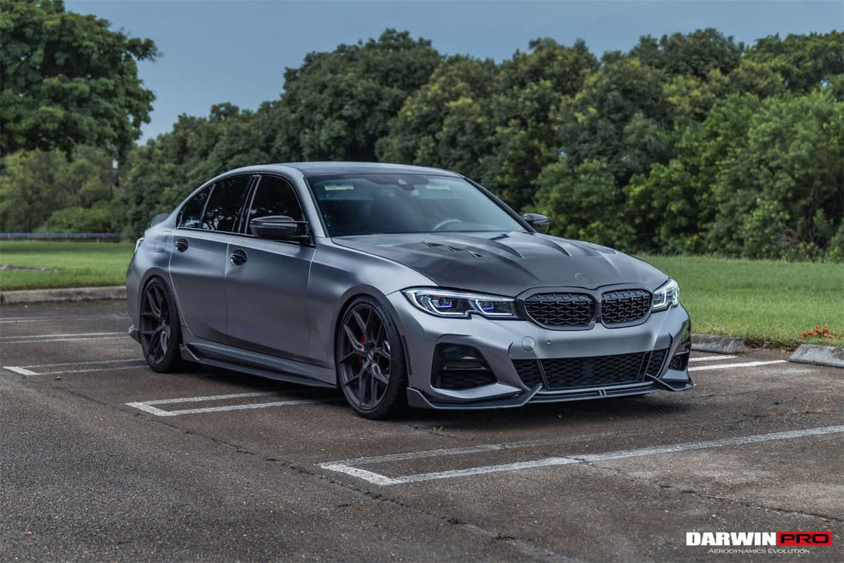 2019-2024 BMW 3 Series G20 | G28 Carbon Fiber Hood - DarwinPRO (BKSS)